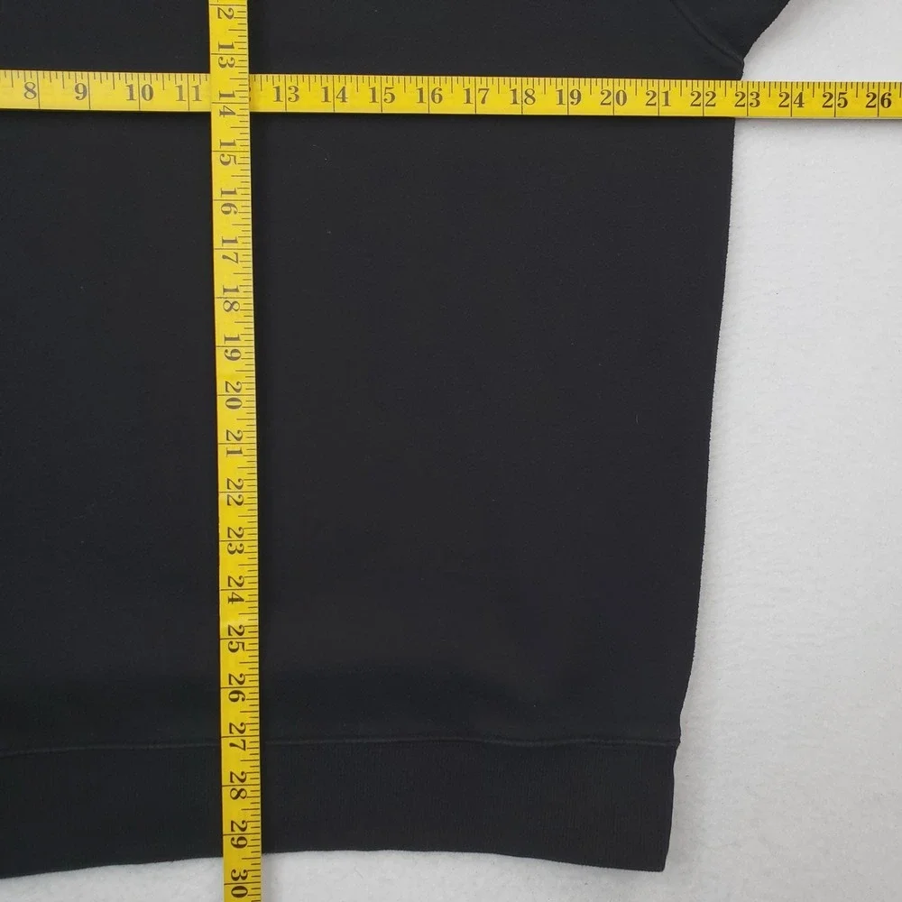 Columbia Quarter Zip Sweatshirt Mens Large Black Fleece Mock Neck Pullover